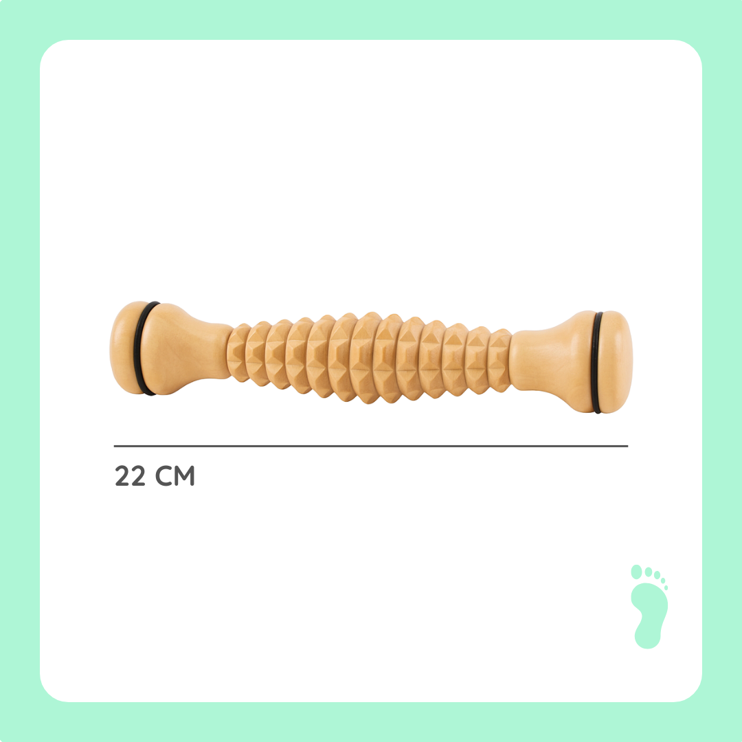 Wood Foot Massage Roller
