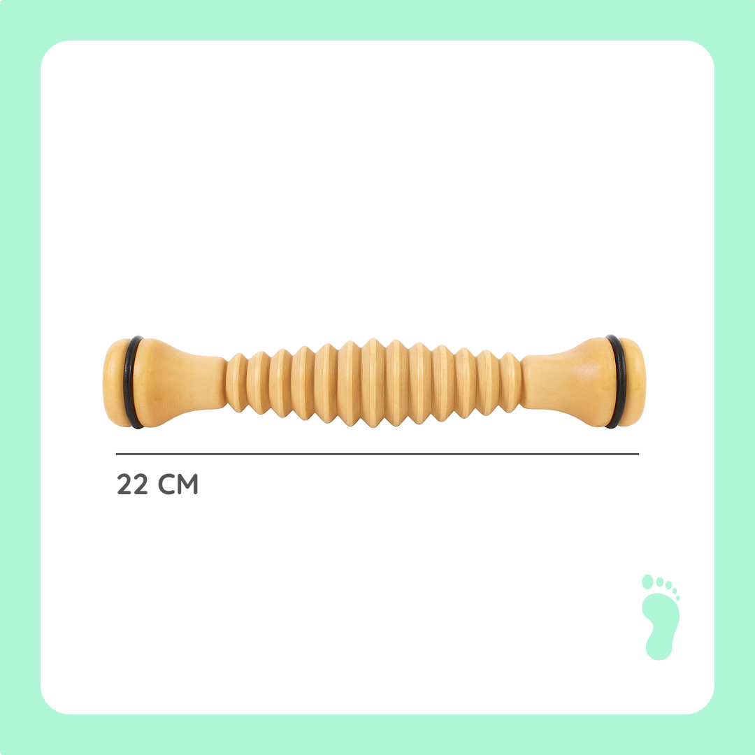 Wood Foot Massage Roller