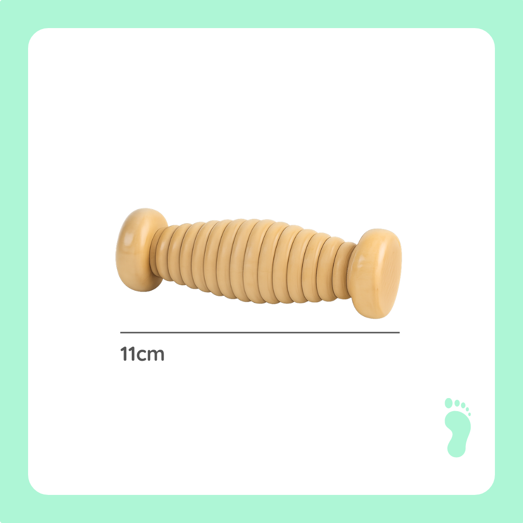 Wood Foot Massage Roller