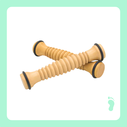 Wood Foot Massage Roller